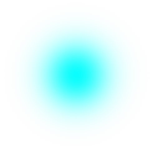 Neon Transparent Radial Gradient